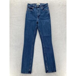 Abercrombie & Fitch Jeans Womens 26/2 90s Slim Straight Ultra High Rise Denim